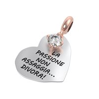 Charm Rerum Woman AMORE in Silver Cristallo 25149 - 25149